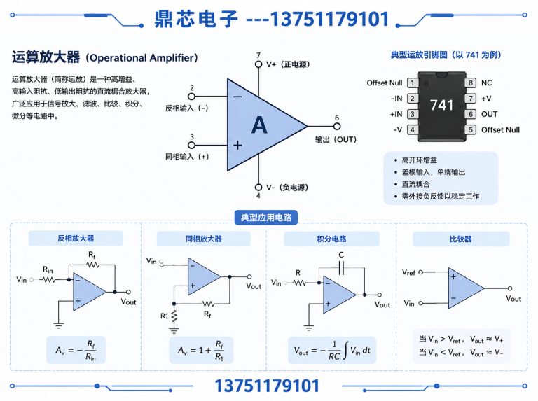 白银运算放大器展示图